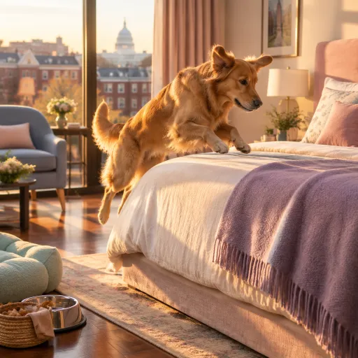 Elegant dog friendly hotels in Washington DC for an elevated urban stay