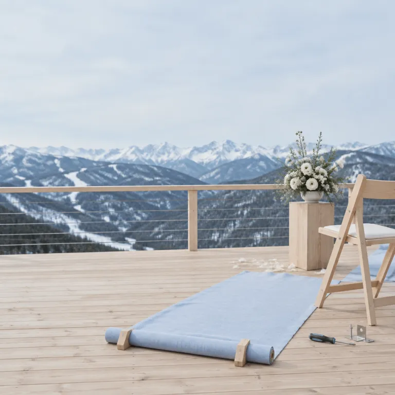 Planning an elevated Holy Cross Event Deck Vail wedding in the Colorado mountains