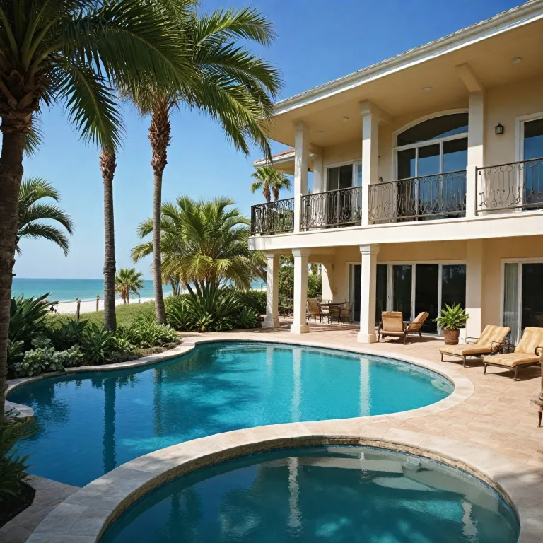 South Padre Island villa rentals: luxury vacation villas with pools, beach access, and waterfront views
