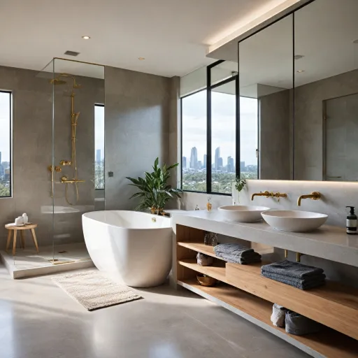 Elegant hotels in Perth featuring walk in showers and contemporary bathroom comforts
