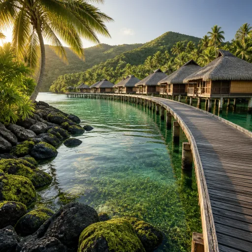 Idyllic places like Bora Bora for overwater luxury and island serenity